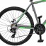 Велосипед горный MTB Profi EXTRA 26 дюймов, рама 19", зелено-серый (GW26EXTRA A26.1)