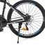 Велосипед горный MTB Profi FORMAT 26 дюймов, рама 17", черно-голубой (EB26FORMAT A26.2)