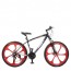 Велосипед горный MTB Profi BLADE 26 дюймов, рама 17", черно-красный (T26BLADE 26.1W)
