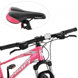 Велосипед гірський MTB Profi ELEGANCE 27,5 дюймів, рама 19 ", рожевий (G275ELEGANCE A275.1)