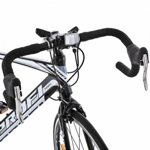 Велосипед шоссейный Profi CITY 28 дюймов, рама 53 см, бело-черный (G53CITY A700C 3.2)