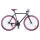 Велосипед городской Profi JOLLY 28 дюймов, рама 54 см, розово-черный (G54JOLLY S700C-4)