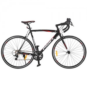 Велосипед шоссейный Profi CITY 28 дюймов, рама 56 см, черный (G56CITY A700C-1)