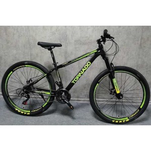 Велосипед Спортивний Corso 27.5`` дюймів «TORNADO» TR-27257 рама сталева 15.5’’, перемикачі Shimano, 21 швидкість, зібран на 75