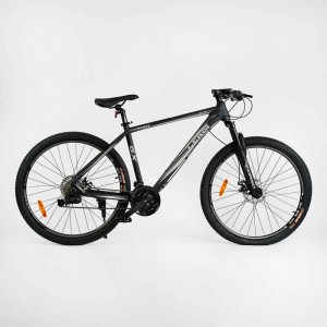 Велосипед Спортивный Corso “Leroi” 27.5" LR-27488 рама алюминиевая 19``, оборудование L-TWOO 27 скоростей, вилка MOMA, собран на 75