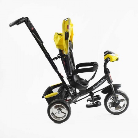 Велосипед 3-х колісний 62-119 Best Trike КОЛЕСО ПІНА, d=25см переднє, d=20см задні, фара музична, USB, Bluetooth, в коробці Велосипед 3-х колісний 62-119 Best Trike КОЛЕСО ПІНА, d=25см переднє, d=20см задні, фара музична, USB, Bluetooth, в коробці