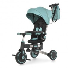 Велосипед El Camino TRIGO ME 1226 Jade Green 3 цв. EVA а.п. (12/10), поворот сид.,  тормоза, склад. руль, свет, подшип., сумка, зеленый