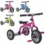 Триколісний велосипед Prof1 Kids M 0688-4, EVA колеса, мікс кольорів