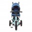 Велосипед триколісний з ручкою дитячий Turbo Trike M 3113AJ-15 надувні колеса, джинс синій
