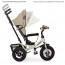 Велосипед трехколесный с ручкой детский Turbo Trike M 3115HA-7L, надувные колеса, лен, бежевый