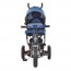 Велосипед триколісний з ручкою дитячий Turbo Trike M 3115HAJ-16, надувні колеса, джинс синій