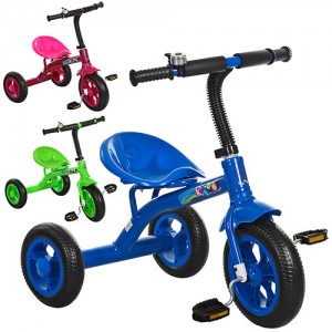 Триколісний велосипед Prof1 Kids M 3252, EVA колеса, мікс кольорів