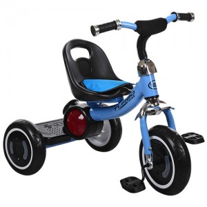 Триколісний велосипед Turbo Trike M 3650-M-1, EVA колеса, рожевий і блакитний