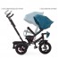 Велосипед триколісний з ручкою дитячий Turbo Trike М 5448 HA-21T, надувні колеса, смарагдовий