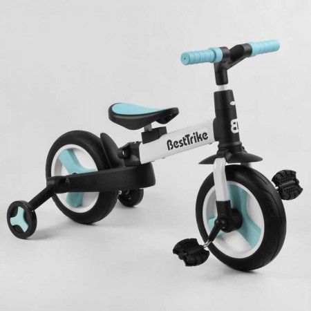 Велосипед-трансформер Best Trike 56659 колеса PU 10'', батьківська ручка, знімні педалі
