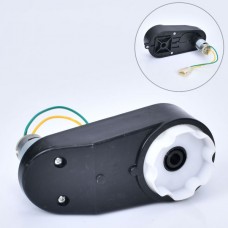 Редуктор у зборі з мотором M 5836-GEAR BOX до джипу М 5836, 12V, RPM15000, отвір під вісь 12мм, довжина Редуктор у зборі з мотором M 5836-GEAR BOX до джипу М 5836, 12V, RPM15000, отвір під вісь 12мм, довжина