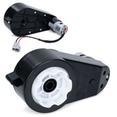 Редуктор в сборе с мотором M 6107-R-GEAR BOX к машине М 6107, 24V, RPM12000, отверстие под ось 12мм, длина 19см