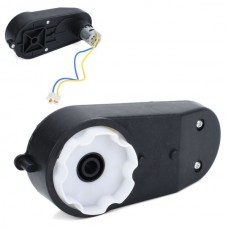 Редуктор у зборі з мотором M 6329-GEAR BOX до мотоциклу M 6329, 12V, RPM15000, отвір під вісь 10мм, довжина 17см