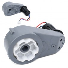 Редуктор у зборі з мотором М 6382-GEAR BOX до джипу М 6382, 24V, RPM12000, отвір під вісь 15мм, довжина 17см