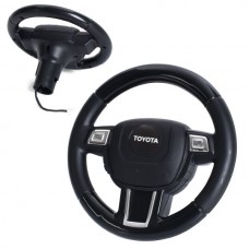Детский руль M 6296-ST-WHEEL для джипа BabyToys металлический