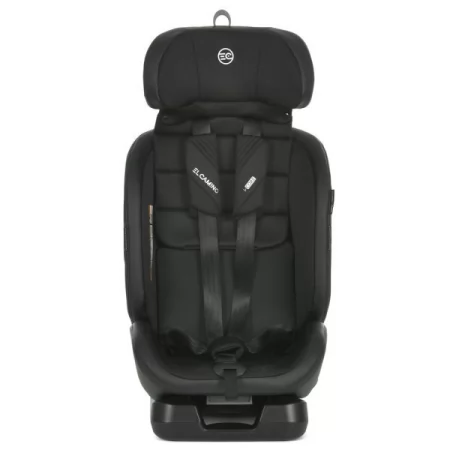 Автокресло El Camino i-CORE ME 1206 Black детское, i-SIZE R129, рост ребенка 40-150см, рег.подголовник, раскл. в 5 положений, черный