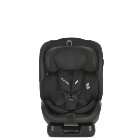 Автокресло El Camino i-CORE ME 1206 Black детское, i-SIZE R129, рост ребенка 40-150см, рег.подголовник, раскл. в 5 положений, черный
