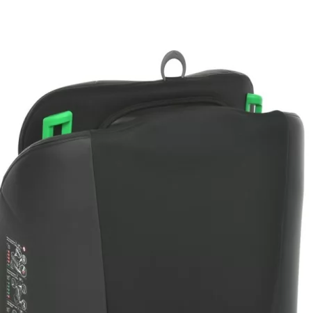 Автокресло El Camino i-CORE ME 1206 Black детское, i-SIZE R129, рост ребенка 40-150см, рег.подголовник, раскл. в 5 положений, черный
