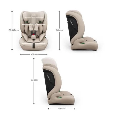 Автокресло Kinderkraft Comfort Up 2 Plus i-Size Beige KCCOUP02BEGPL00 