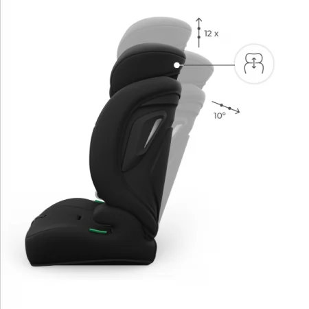 Автокресло Kinderkraft Comfort Up 2 Plus i-Size черный KCCOUP02BLKPL00 