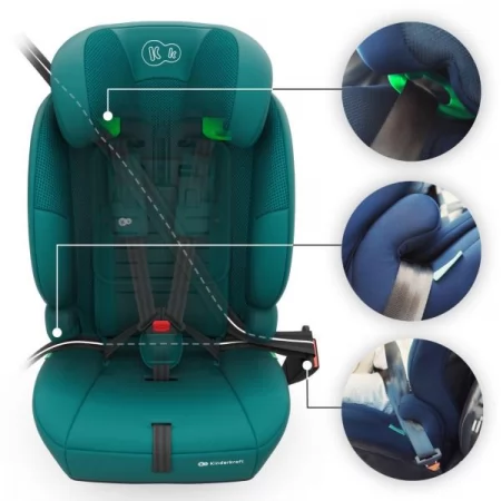 Автокресло Kinderkraft Comfort Up 2 Plus i-Size зеленый KCCOUP02GREPL00 