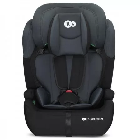 Дитяче автокрісло Kinderkraft Comfort Up i-Size чорно-сірий KCCOUP02BLK0000