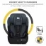 Дитяче автокрісло Kinderkraft Comfort Up i-Size чорно-сірий KCCOUP02BLK0000