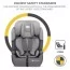 Дитяче автокрісло Kinderkraft Comfort Up i-Size сірий KCCOUP02GRY0000