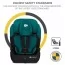 Дитяче автокрісло Kinderkraft Comfort Up i-Size зелено-чорний KCCOUP02GRE0000