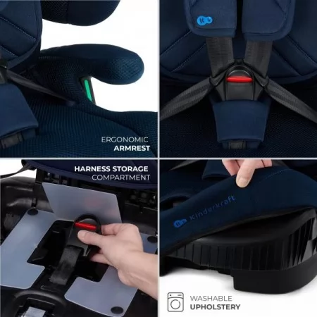 Автокрісло Kinderkraft Fix2Go i-Size Navy KCFI2GO0NAV0000