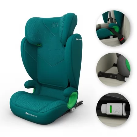 Автокресло Kinderkraft Junior Fix 2 Plus i-Size Green KCJUFI20GREPL0N Автокресло Kinderkraft Junior Fix 2 Plus i-Size Green KCJUFI20GREPL0N