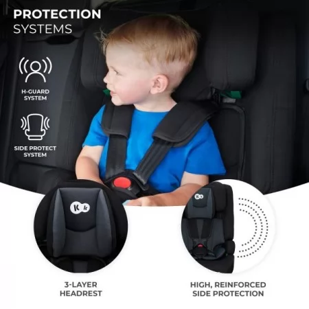 Автокрісло Kinderkraft Safety Fix 2 i-Size Isofix сірий KCSAFI02GRY0000