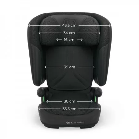 Автокресло Kinderkraft Unity 2 i-Size Black KCUNIT02BLK0000