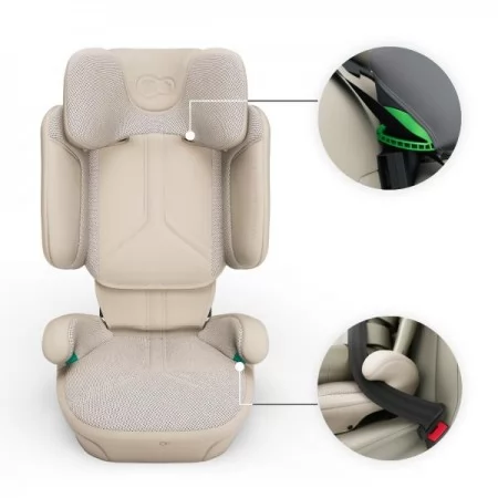 Автокрісло Kinderkraft Xpand 2 PRO i-Size Beige KCXPPR02BEG0000