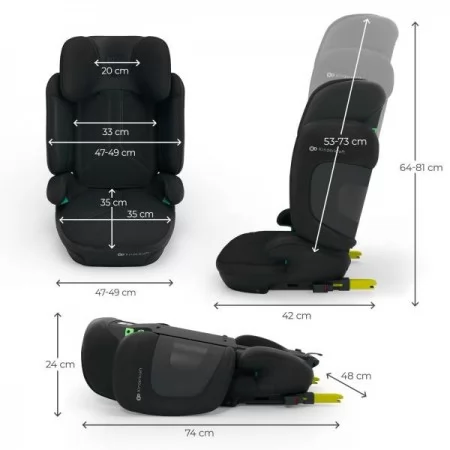 Автокрісло Kinderkraft Xpand 2 PRO i-Size Black KCXPPR02BLK0000