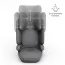 Автокрісло Kinderkraft Xpand 2 PRO i-Size Grey KCXPPR02GRY0000