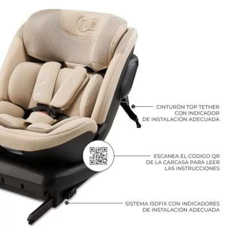 Автокрісло Kinderkraft Xpedition 3 i-Size Beige KCXPED03BEG0000 Автокрісло Kinderkraft Xpedition 3 i-Size Beige KCXPED03BEG0000