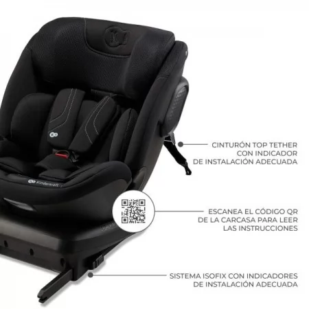 Автокрісло Kinderkraft Xpedition 3 i-Size Black KCXPED03BLK0000