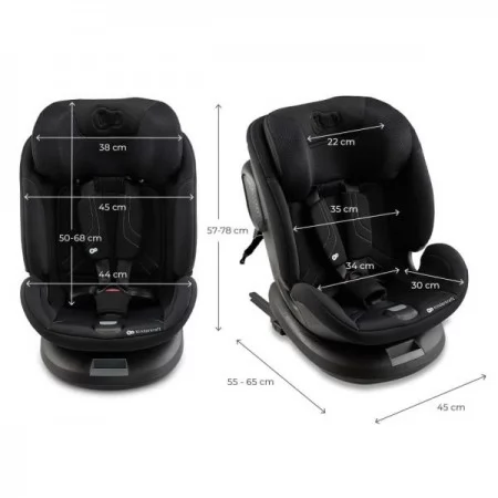 Автокрісло Kinderkraft Xpedition 3 i-Size Black KCXPED03BLK0000