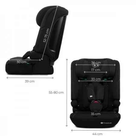 Автокрісло Kinderkraft i-Comfy i-Size Black KCICOM00BLK0000