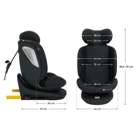 Автокрісло Kinderkraft i-Grow 2 Plus i-Size чорний KCIGRO02BLKPL00 Автокрісло Kinderkraft i-Grow 2 Plus i-Size чорний KCIGRO02BLKPL00