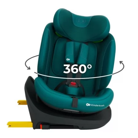 Автокресло Kinderkraft i-Grow 2 Plus i-Size зеленый KCIGRO02GREPL00 