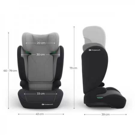 Автокрісло Kinderkraft i-Spark 2 Plus i-Size Grey KCISPA02GRYPL00 Автокрісло Kinderkraft i-Spark 2 Plus i-Size Grey KCISPA02GRYPL00