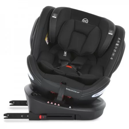 Автокрісло ME 1045 EVOLUTION 2 360? Moon Black дитяче,група 0+/1-2-3,isofix, поворот 360⁰,чорний Автокрісло ME 1045 EVOLUTION 2 360? Moon Black дитяче,група 0+/1-2-3,isofix, поворот 360⁰,чорний