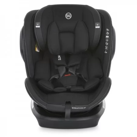 Автокрісло ME 1045 EVOLUTION 2 360? Moon Black дитяче,група 0+/1-2-3,isofix, поворот 360⁰,чорний Автокрісло ME 1045 EVOLUTION 2 360? Moon Black дитяче,група 0+/1-2-3,isofix, поворот 360⁰,чорний